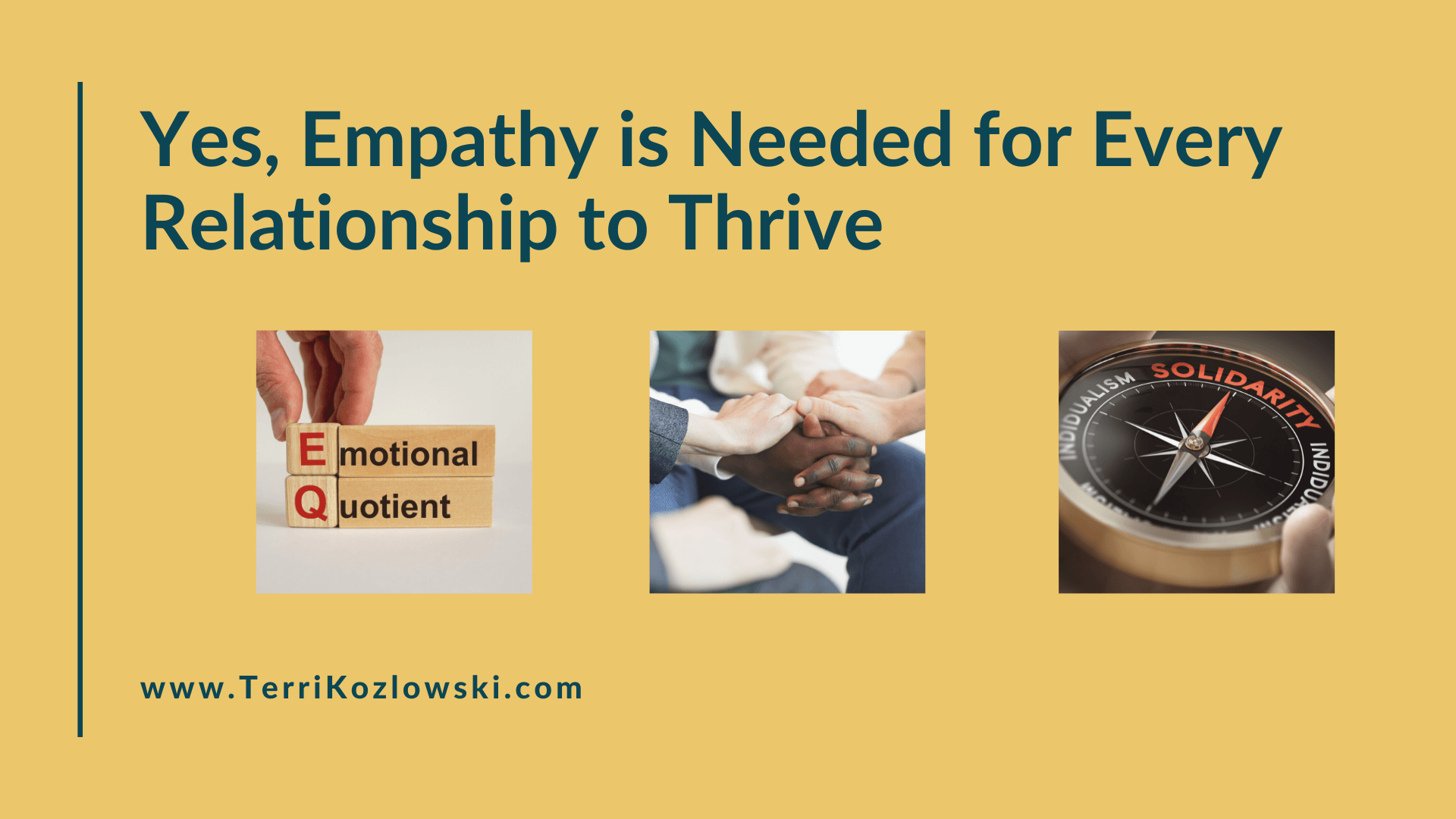 Relationships thrive with empathy