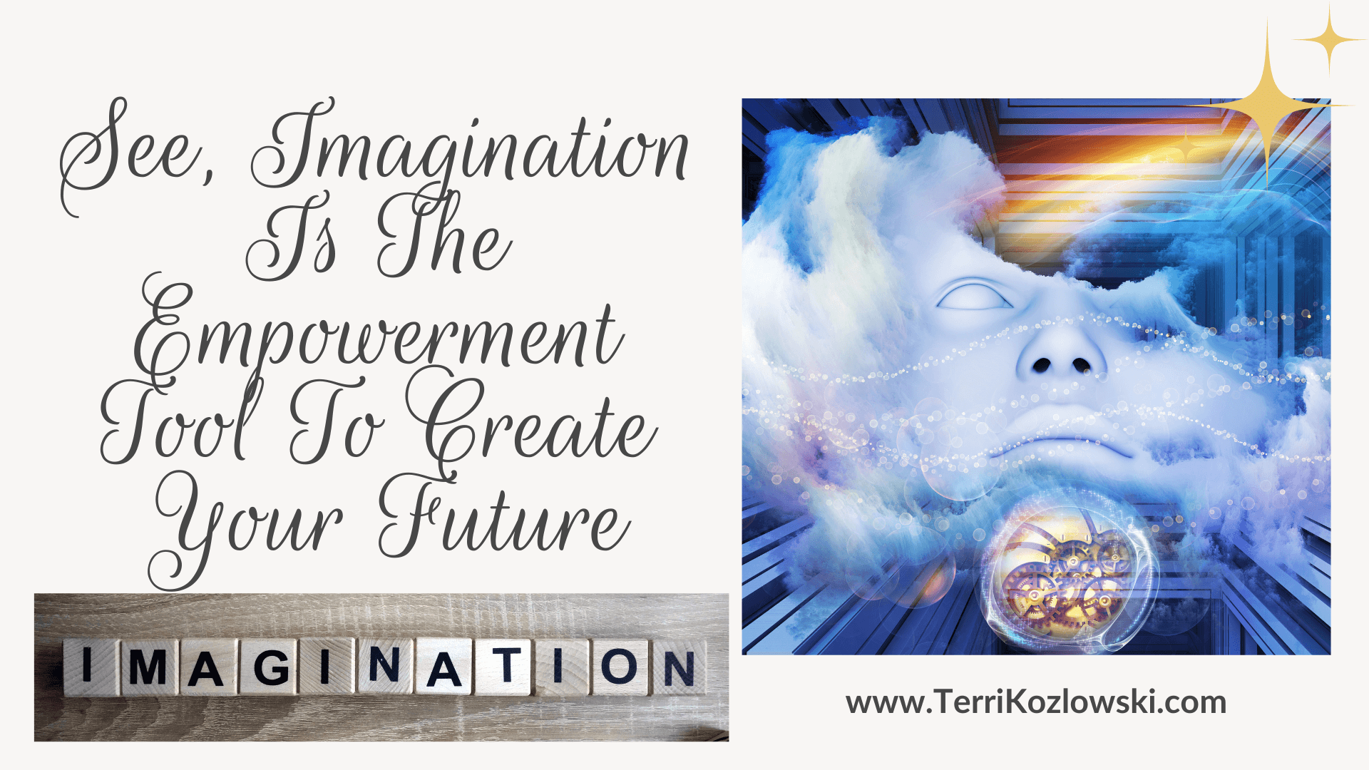 See, Imagination Is The Empowerment Tool To Create Your Future 