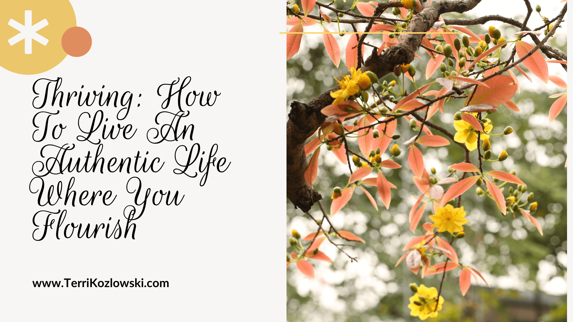 Thriving How To Live An Authentic Life Where You Flourish