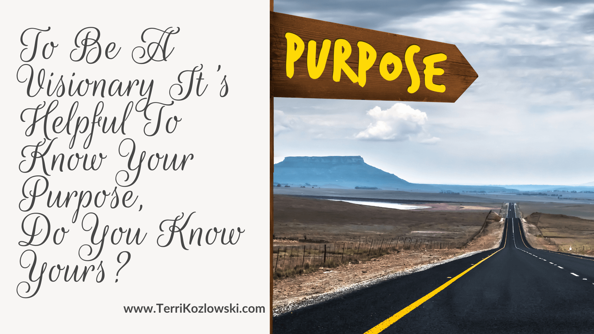 Know Your Purpose
