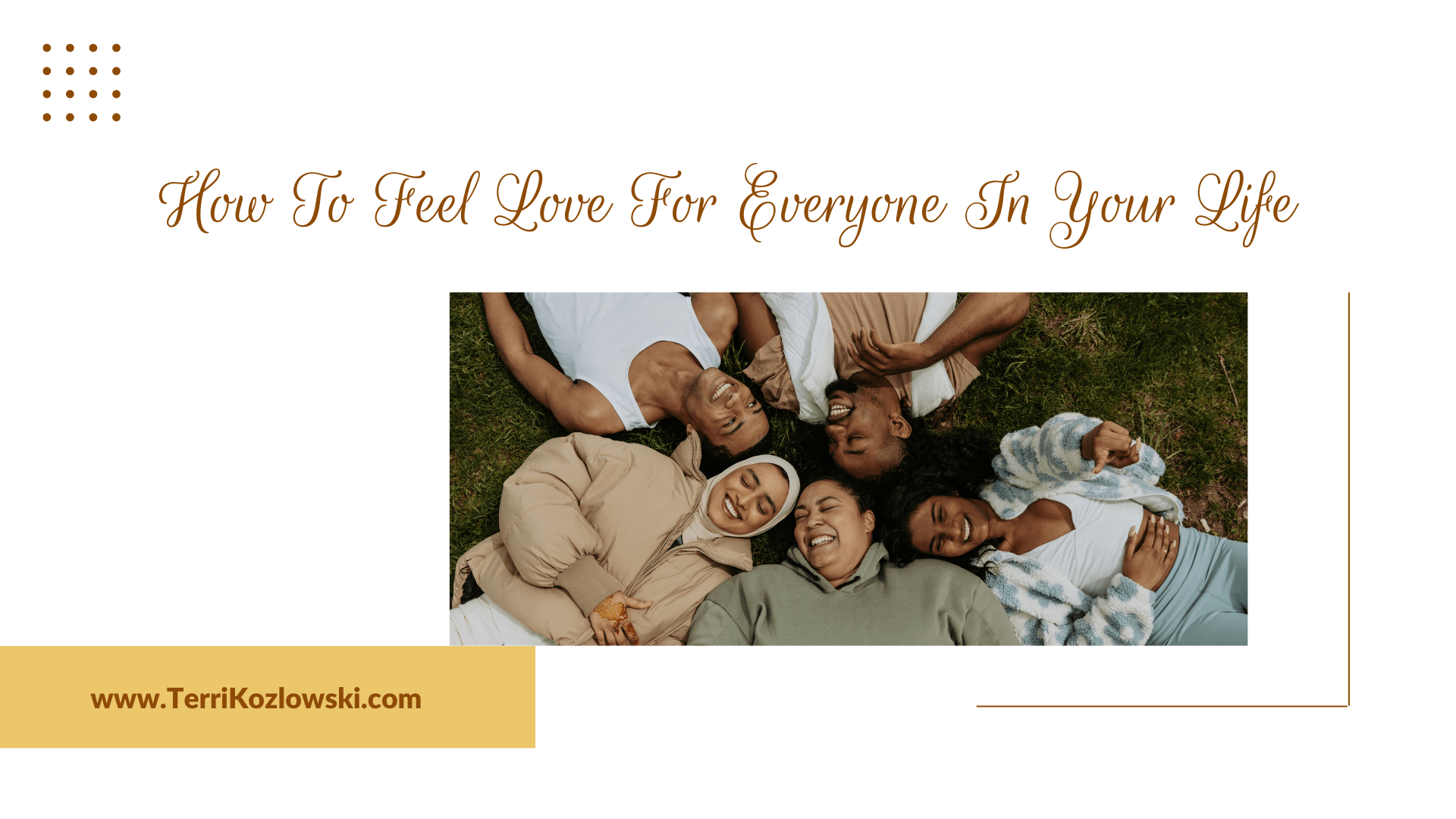 How To Feel Love For Everyone In Your Life