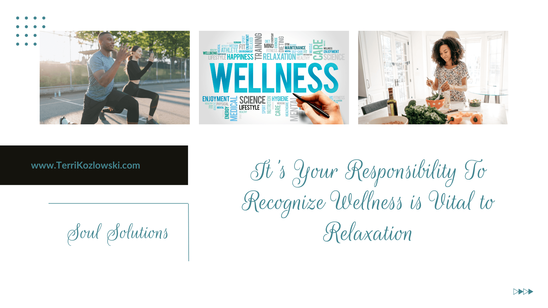 It's Your Responsibility To Recognize Wellness is Vital to Relaxation