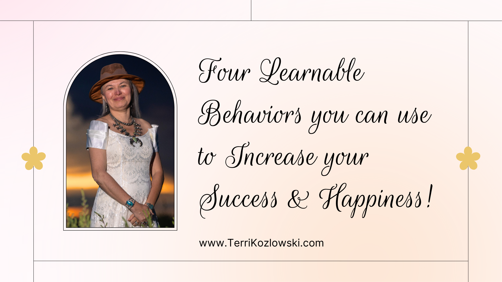 learn behaviors for happiness
