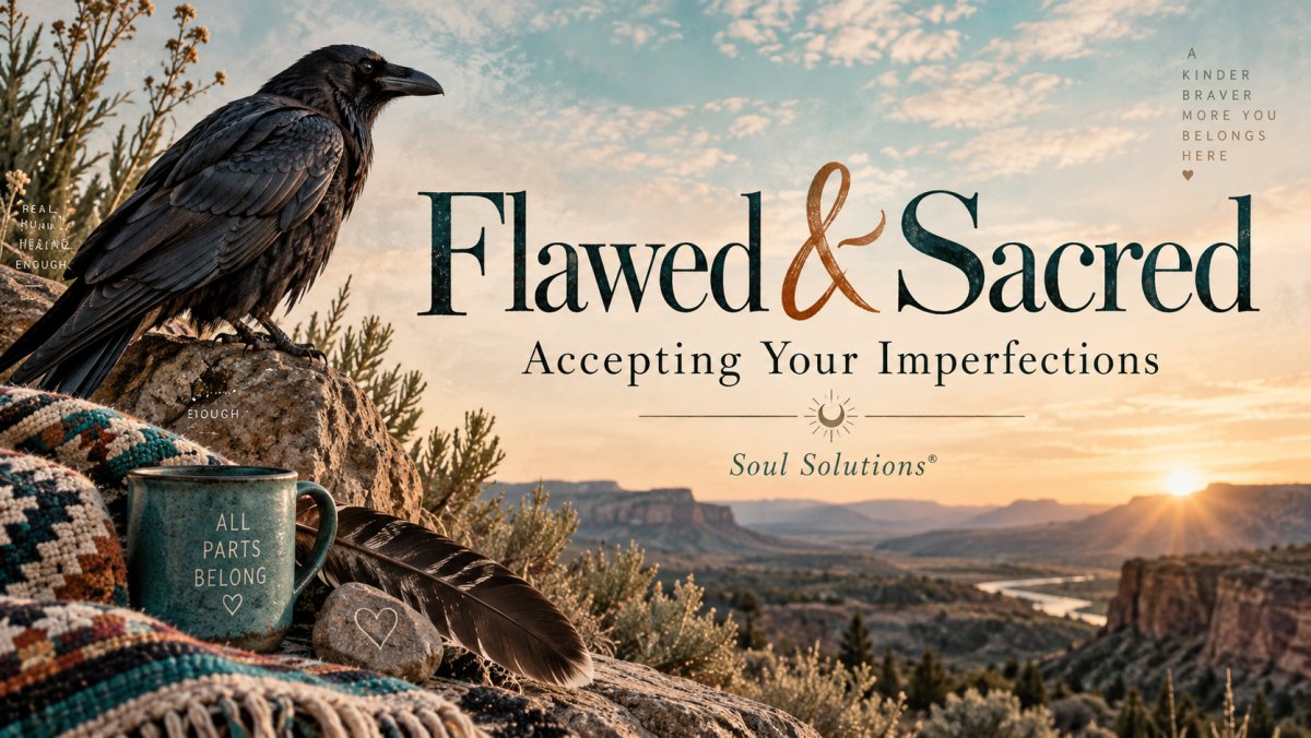Flawed and Sacred, accepting your imperfections to overcome fear and limiting beliefs